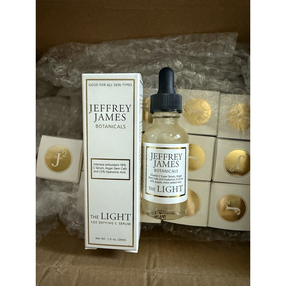 Lot Of 14 New‎ Jeffrey James Botanicals The Light Age Defying C Serum
